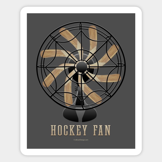 Hockey Fan Magnet by eBrushDesign